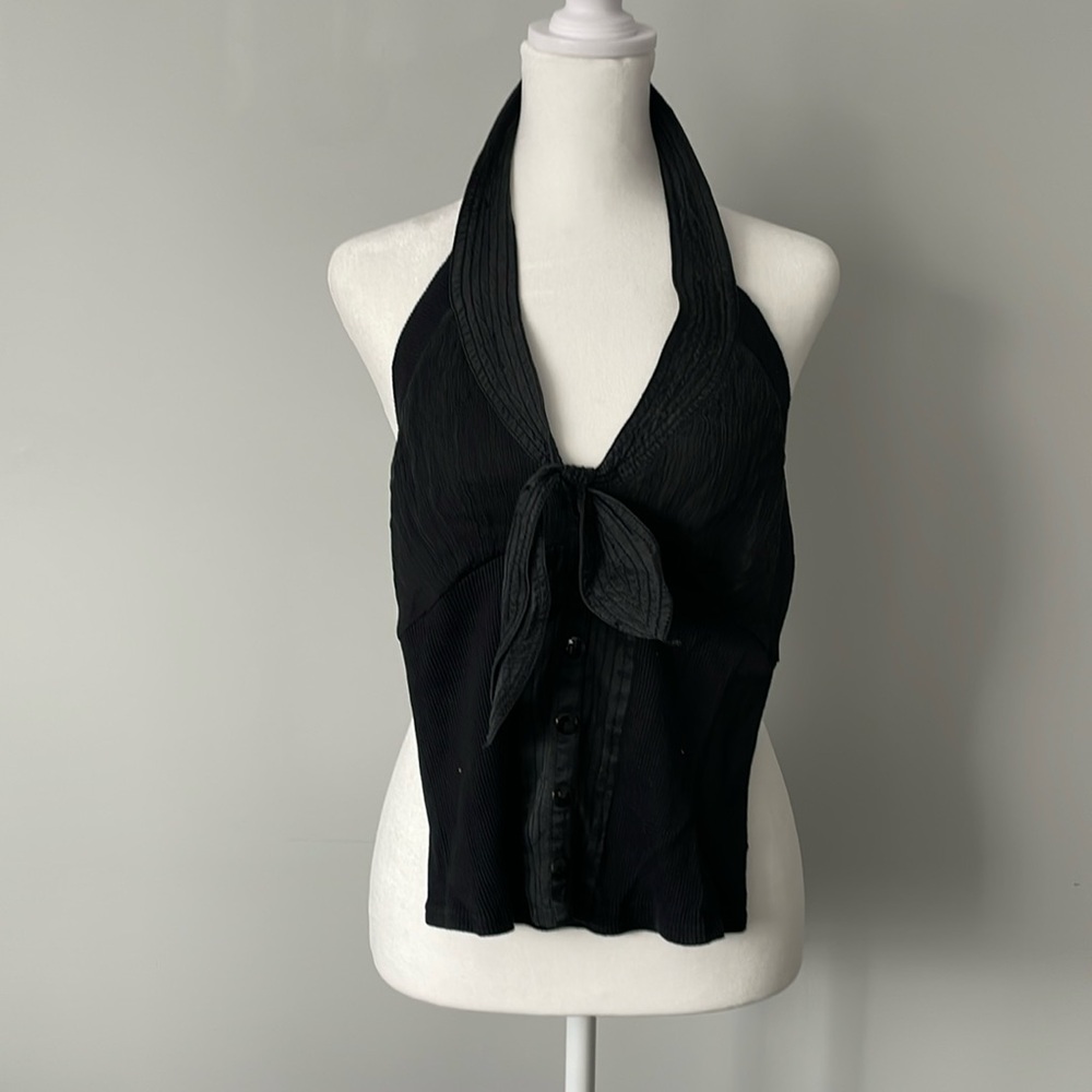 Black corset top